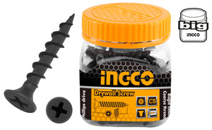 INGCO 120 Pcs 8G Bugle Head 51mm Drywall Screw