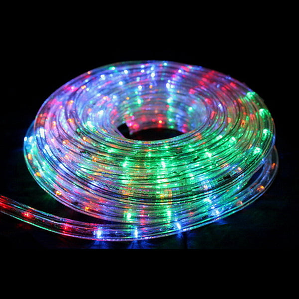 30m Christmas LED Rope Light Animated Mutli Colour 8 Functions Outdoor Decoration