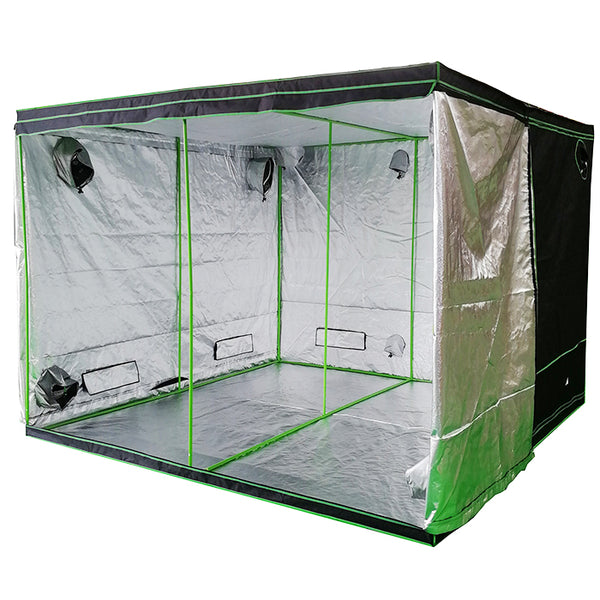 EverGrow Hulk Series 3x3m Quad Flexstar 1000W HPS/MH Hydroponic Grow Tent Full Bundle Kit