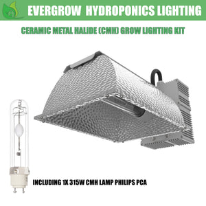 EverGrow 315W CMH - Ceramic Metal Halide Reflector Ballast Kit (4200K)