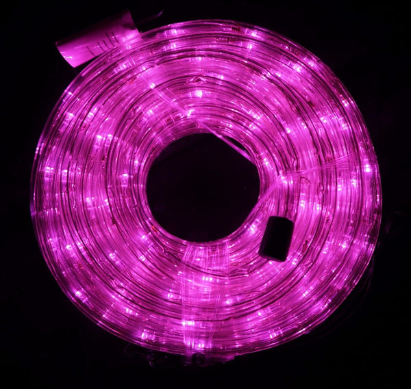 Christmas 10m LED Rope Light 8 Colours Low Wattage 8 Function Controller