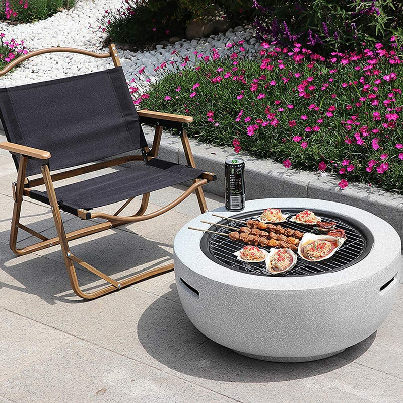 Outdoor Portable Charcoal BBQ Grill For Garden Patio Camping Fire Pit