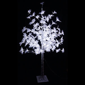 Christmas Decoration Light Up White LED Tips Maple Tree Indoor/Outdoor Use