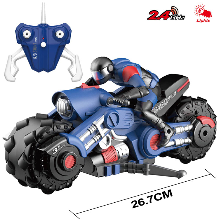 RC Super Stunt Drifting Motorbike Racer 360° Spinning 2.4Ghz Wireless Toy