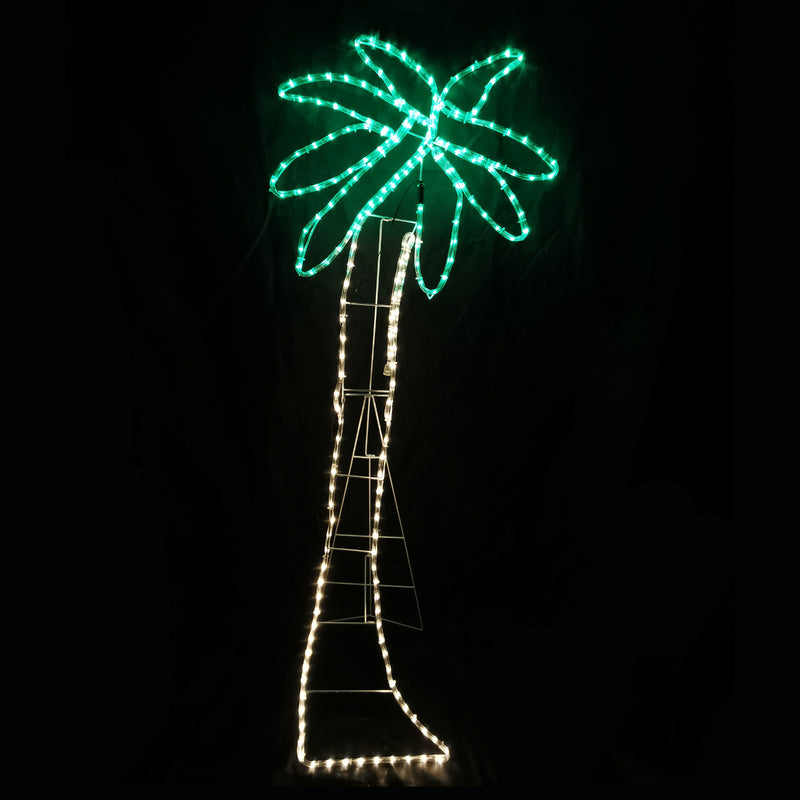Christmas LED Motif Nativity Palm Tree 180x65cm Indoor Outdoor Display Sign