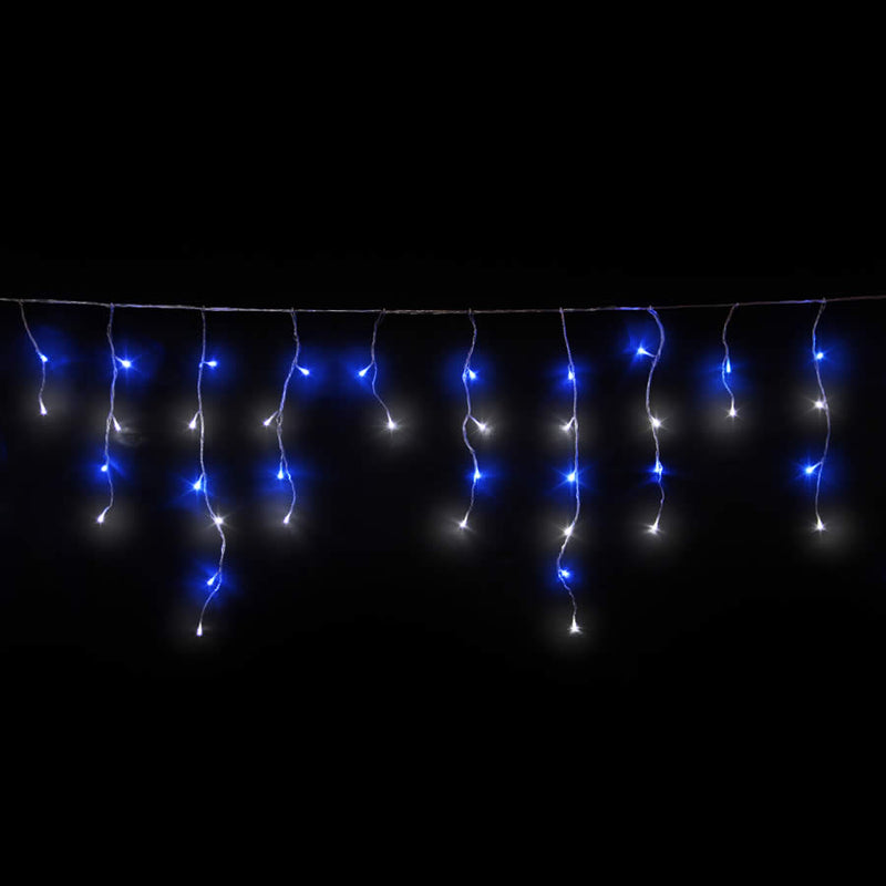 Icicle Lights 500 LED Christmas Events Decorations 8 Function 20m Long Indoor/Outdoor