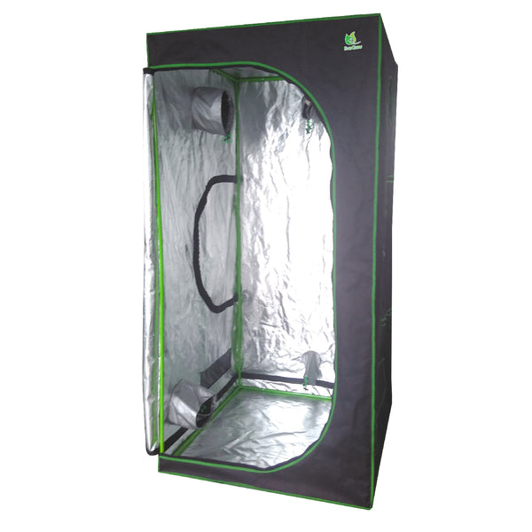 EverGrow Pro Series Indoor Hydroponics Grow Tent 2ft, 3ft, 4ft, 5ft (60 to 150cm) Mylar 600D